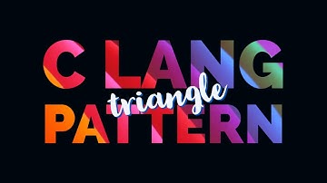 C lang code to print upside-down right angle triangle