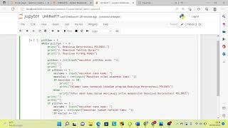 Membuat sistem beasiswa menggunakan bahasa pemrograman Python