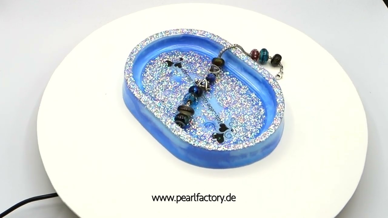 Resin, Schmuckkästchen, Schmuckablage, Box, Tablett,