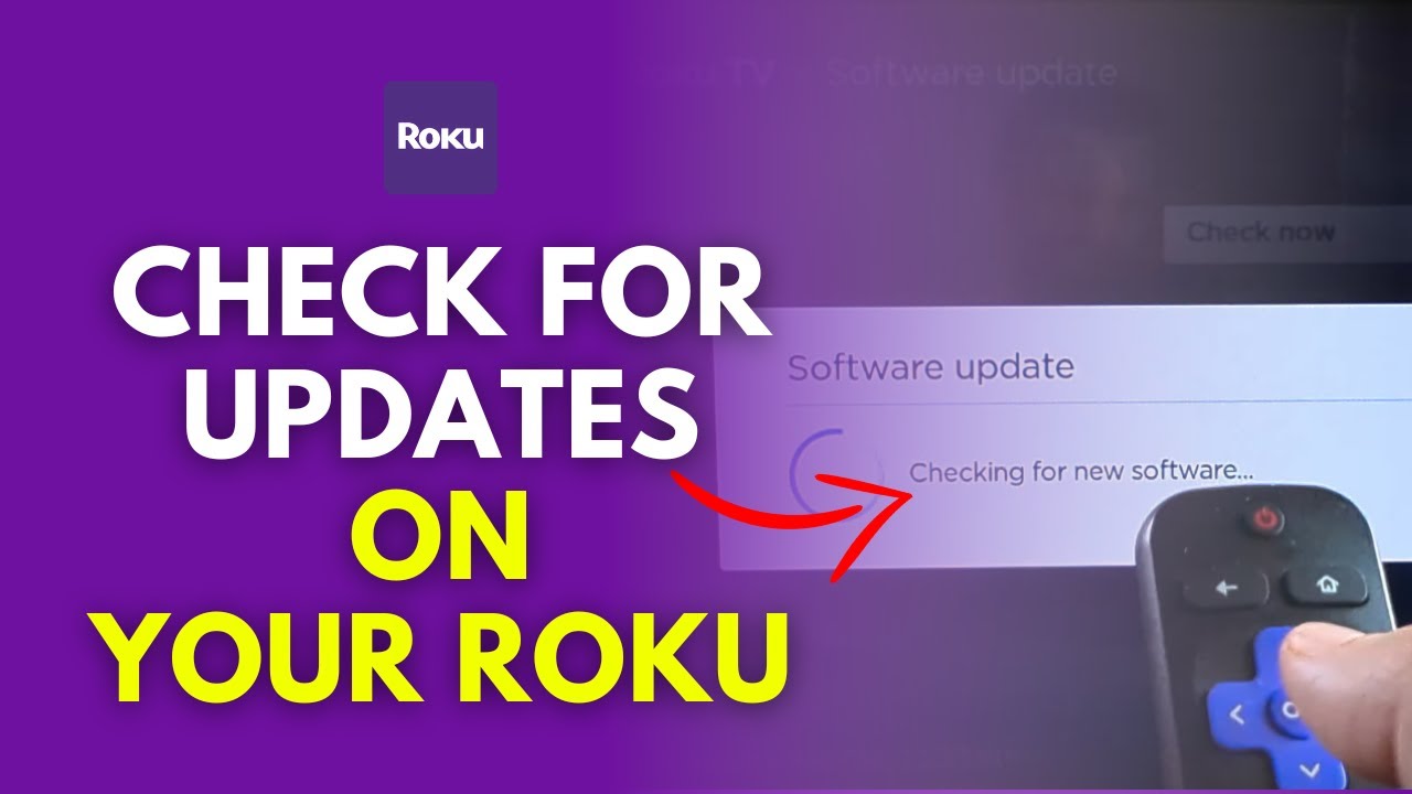 How To Check Roku For Software Update (Latest)