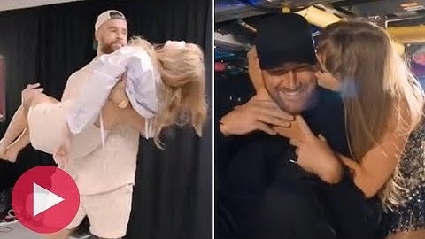 Taylor Swift shares steamy backstage kiss with Travis Kelce in unreleased Eras Tour docuseries