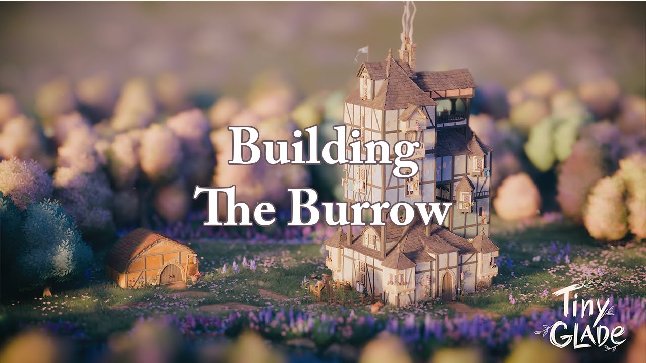 Building The Burrow | Tiny Glade | Long Play ASMR