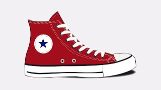 Celebrity tutorial illustrator: Converse shoe making Profile
