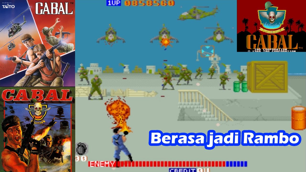 Cabal [1988] - Arcade Game | Longplay