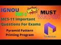 MCS 11 Important Questions For Exams ( Part-3) || IGNOU || DalalTechnologies