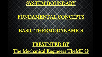 Thermodynamic System Boundary :)