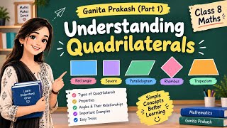 Understanding Quadrilaterals Class 8 Part 1 #maths