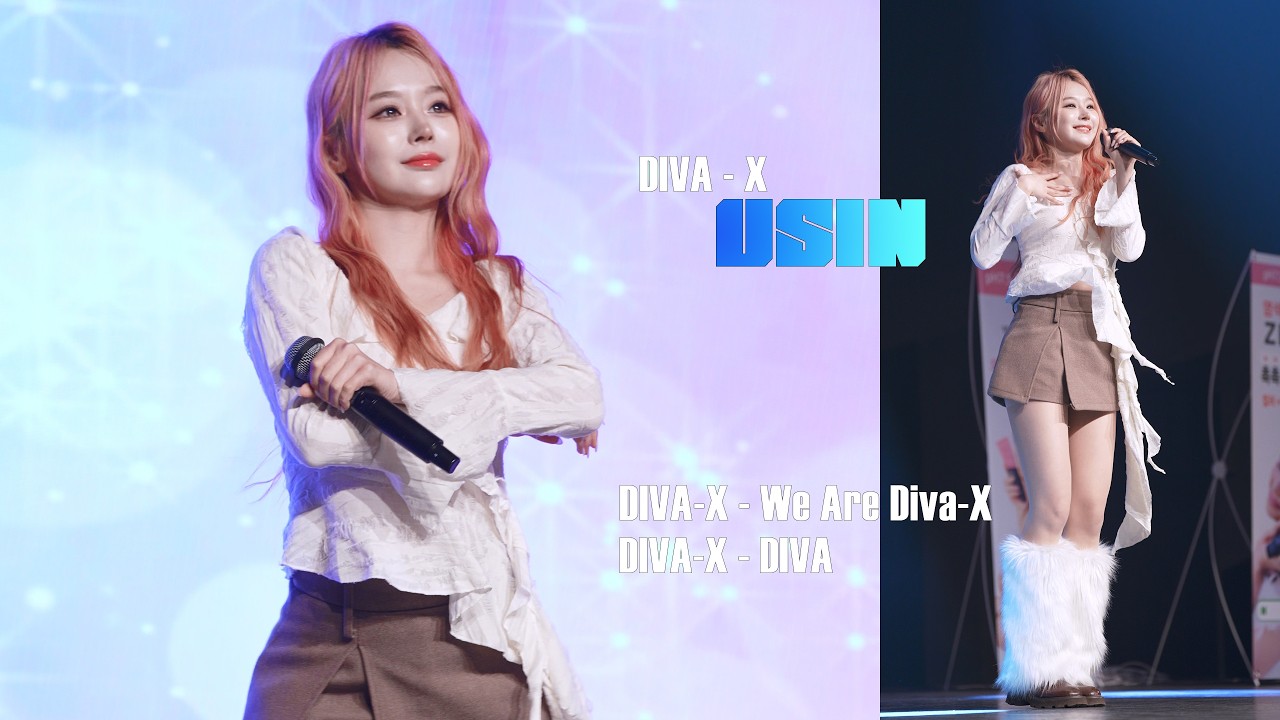 디바엑스 ディーバエックス DIVA-X 유신 ユシン USIN (DIVA-X - We Are Diva-X, DIVA-X - DIVA ) 한류문화공동체 신촌 케이팝 페스티벌 260302