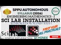 SCILAB Installation Tutorial for Engineering Mathematics | FY Engineering Autonomous Syllabus 2026