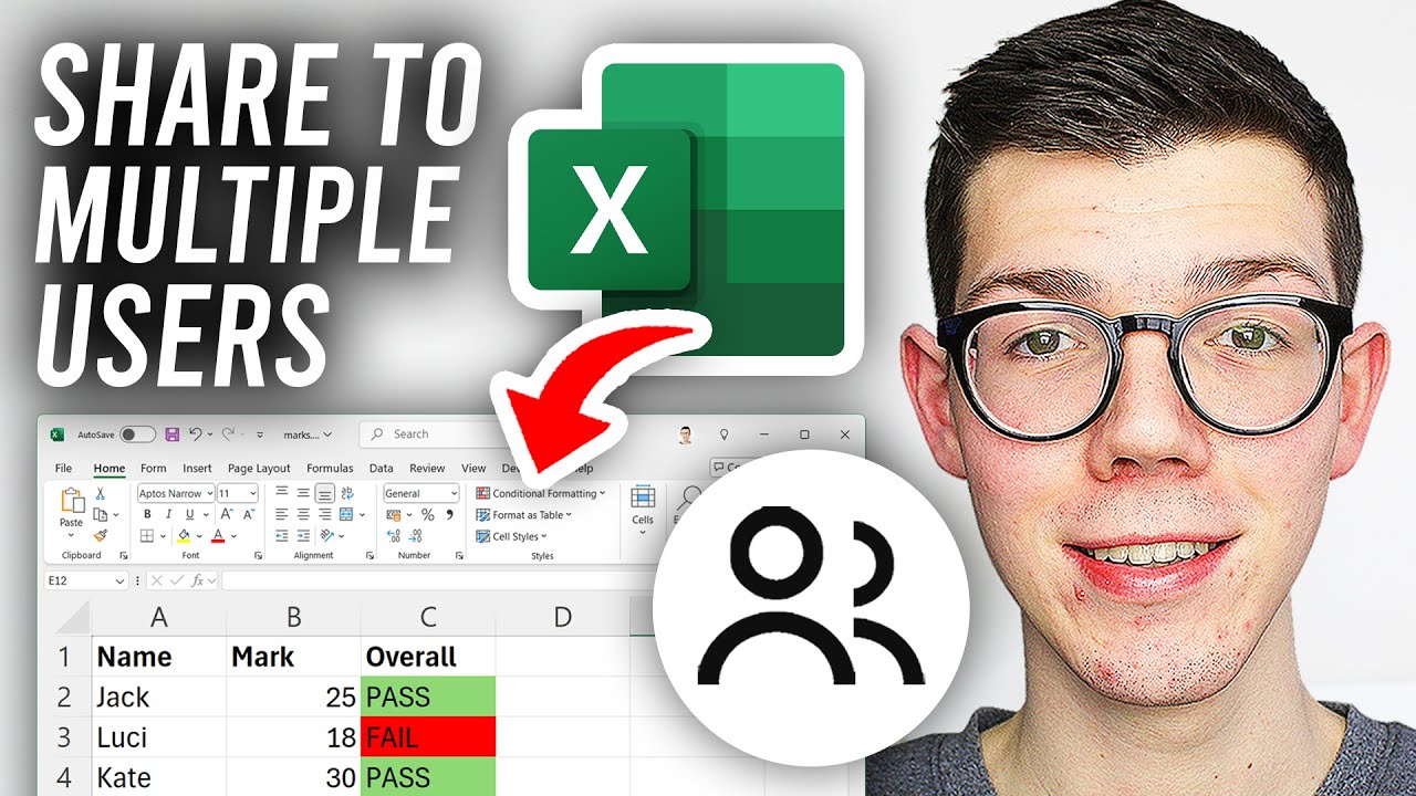 How to share excel documents to multiple users to edit full guide