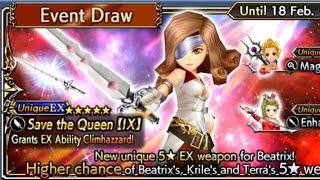 ALL THIS BAD LUCK LEAD TO THIS!!!!! DFFOO GLOBAL BEATRIX PULLS