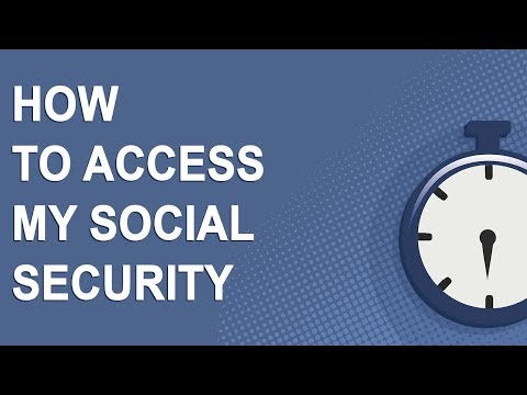 How to access the My Social Security website (2019)