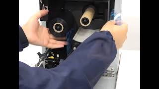 SATO S84NX & S86NX Print Engine (Left Hand) - How to install ribbon