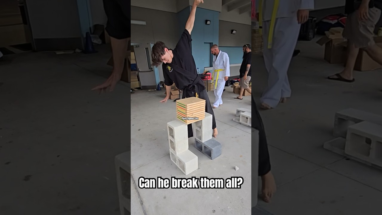 Checking Striking Martial Arts Technique & Power | Board Breaking Martial Arts Challenge 