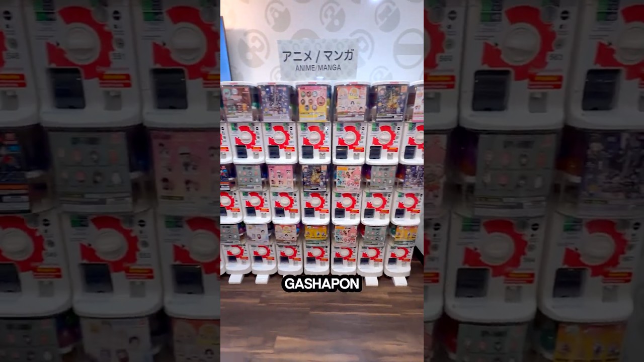 I Tried the VIRAL Gashapon Vending Machines!