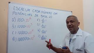 Transformando Números Em Potência De Base 10.