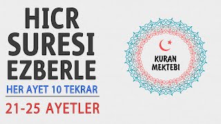 Hicr suresi ezberle 10 tekrar (21-25 ayetler)