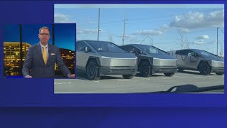 Meridan Police investigating vandalism at Tesla dealership, estimates $114,000 in damages