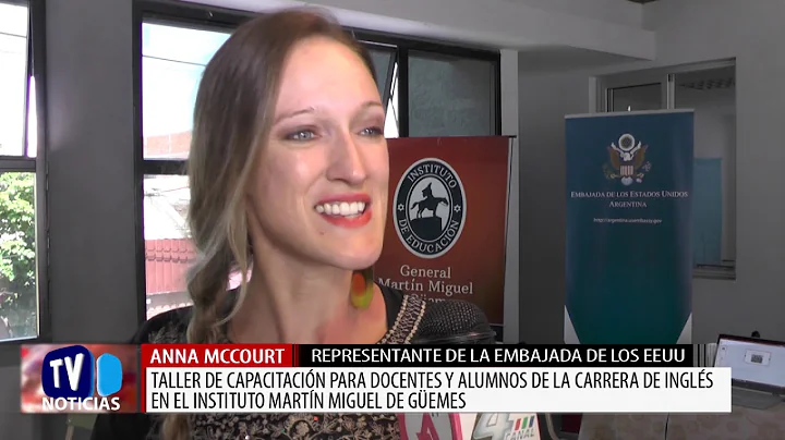 Anna Mccourt - Representante de la embajada de los...