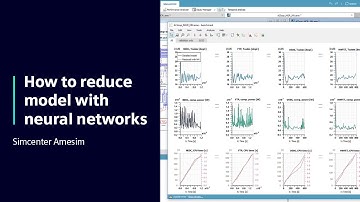 HOW TO Reduce model with neural networks in Simcenter Amesim | Tutorial #HowToSimcenterSystems
