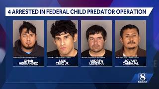 4 arrested in Monterey County undercover sting targeting suspected online child predators