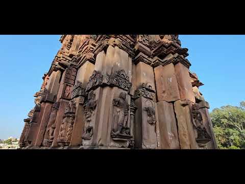 The carved spire of the Bajramath temple