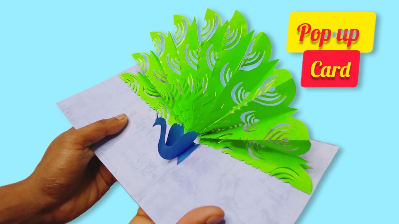 How To Make DIY Pop up Card - YouTube