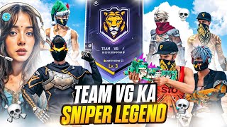 TEAM VG KA SNIPER LEGEND🔥 1VS4 LIMITED M☠️😱 ||VASU GAMER|| screenshot 1