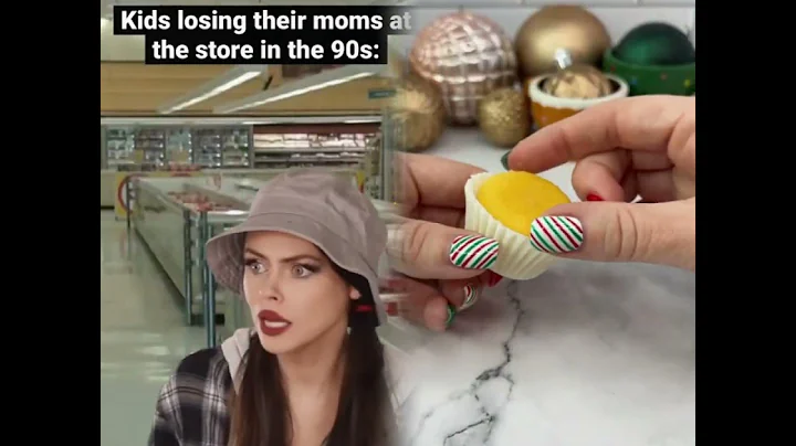 #90s vs. Today Kids losing their mom in the store… #90skids #nostalgia