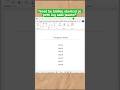 move text/rows in seconds #digitalcreator #viral #excel #graphicdesign #explorepage #excel ##tips