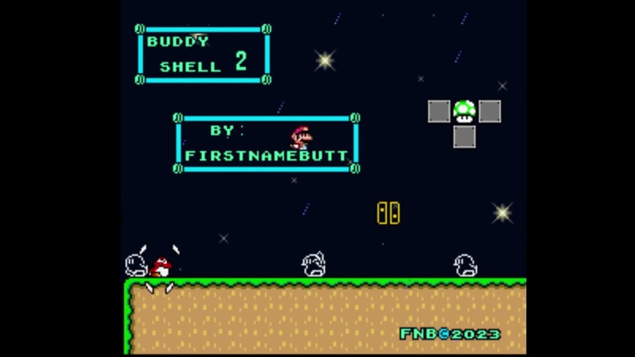 BUDDY SHELL 2 SMW HACK - YouTube