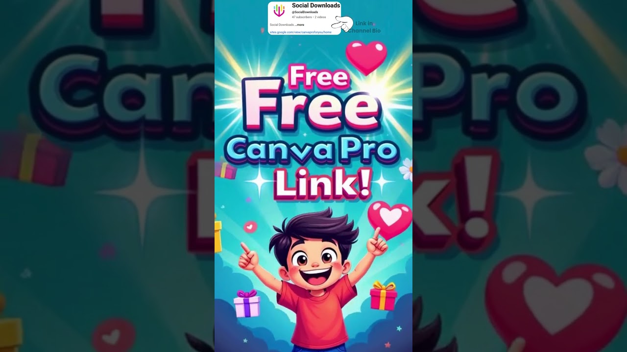 Get Free Canva Pro Access 🎨 Canva Pro Team Link Now 