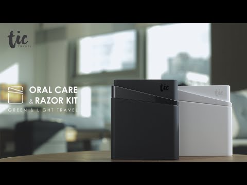 TIC Oral Care & Razor Kit - Green & Light Travel