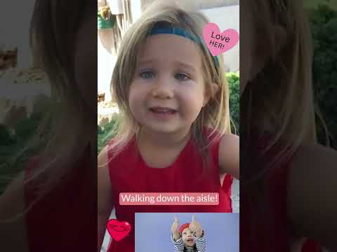 Flower girl tells