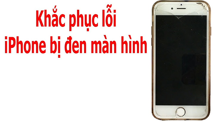 Màn hình iphone bật không lên trong windows 7