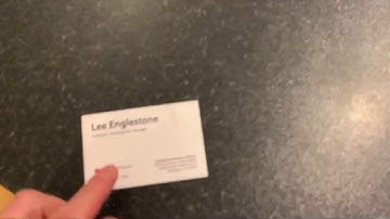 Playing a video on a business card in Augmented Reality