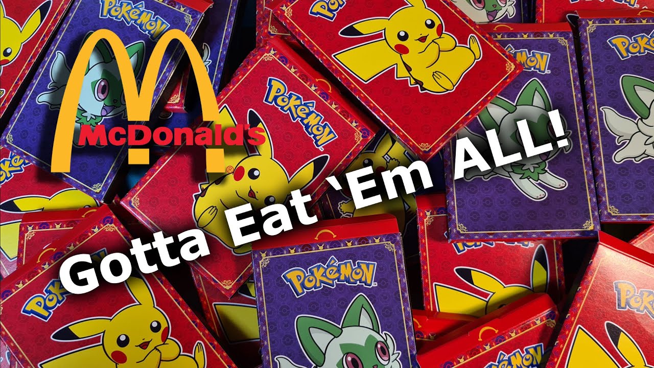 Pokémon no McDonald's em dezembro! – Pokémon Mythology