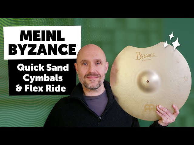 Meinl | Byzance Quick Sand Hi-Hat / Ride & Flex Ride | Sound Demo