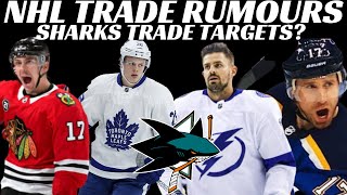 NHL Trade Rumours - Leafs, Blues, Lightning, Hawks, Sharks