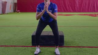 ACL Injury Prevention Program: Jump Training/Landing Stabilization - Double Leg Drop Land/Box Drop
