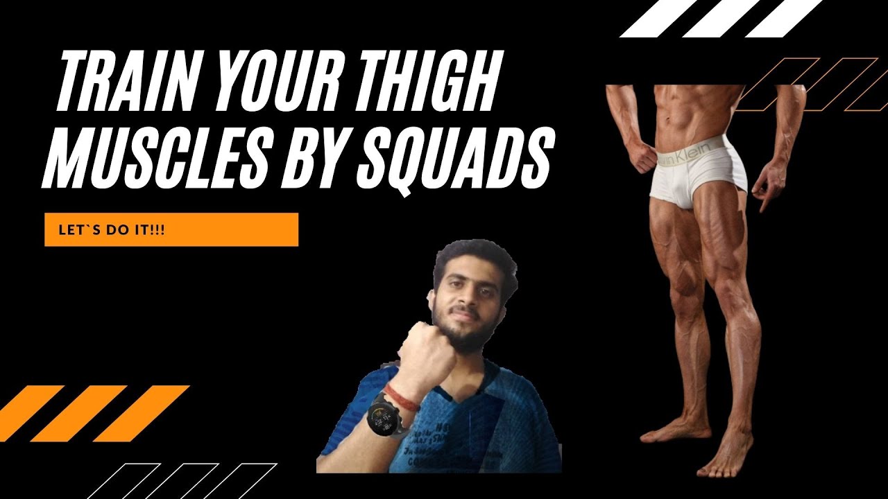 Train your thigh muscles by squads||FITNESS WITH STYLE - YouTube