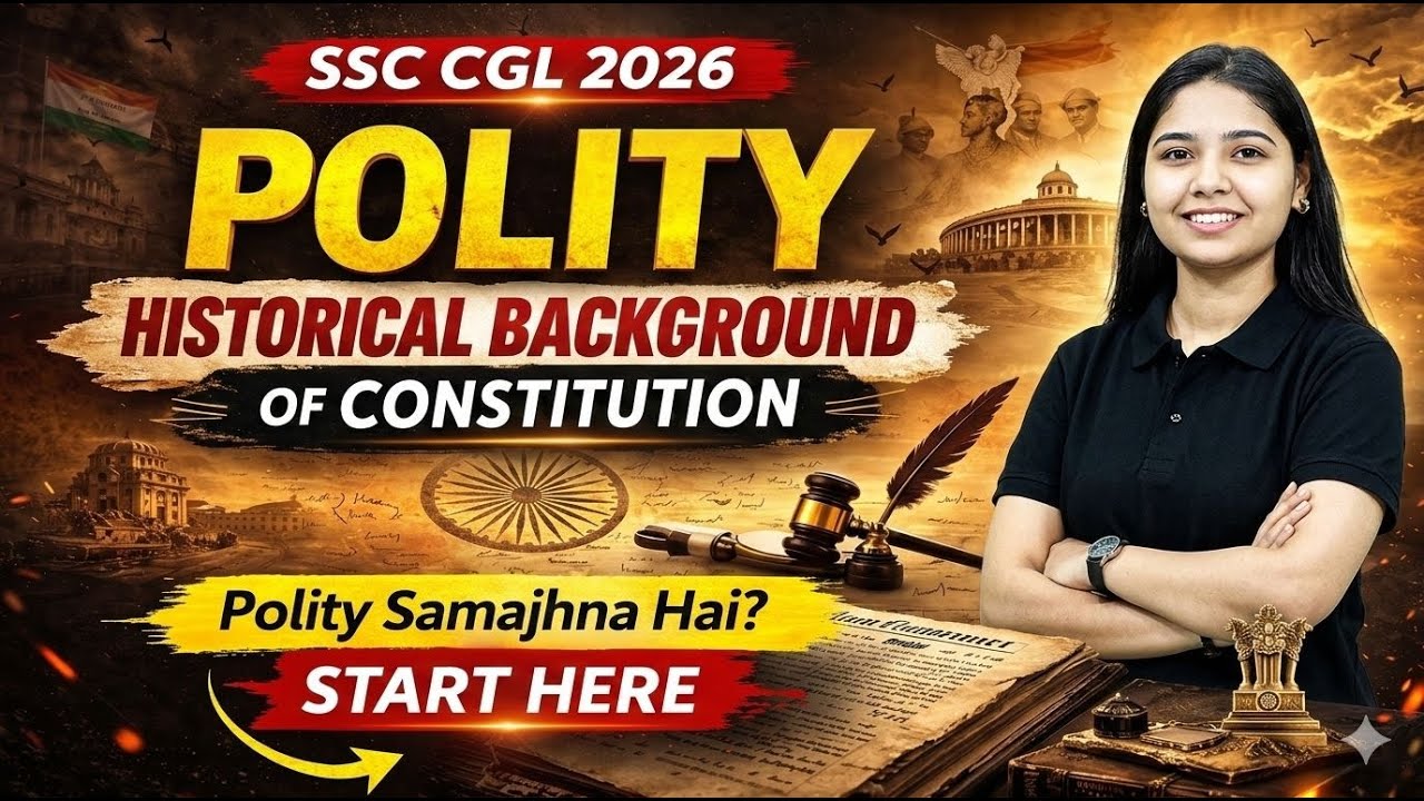 SSC CGL GK GS 2026 | Historical Background of Indian Constitution | SSC CGL GK GS Practice Set