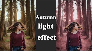 Magenta Autumn Soft Light Photo Effect part 2 | Photoshop CC 2020 screenshot 4