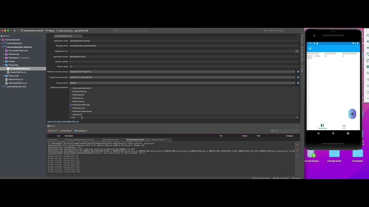 Xamarin Forms Uso Camera - YouTube