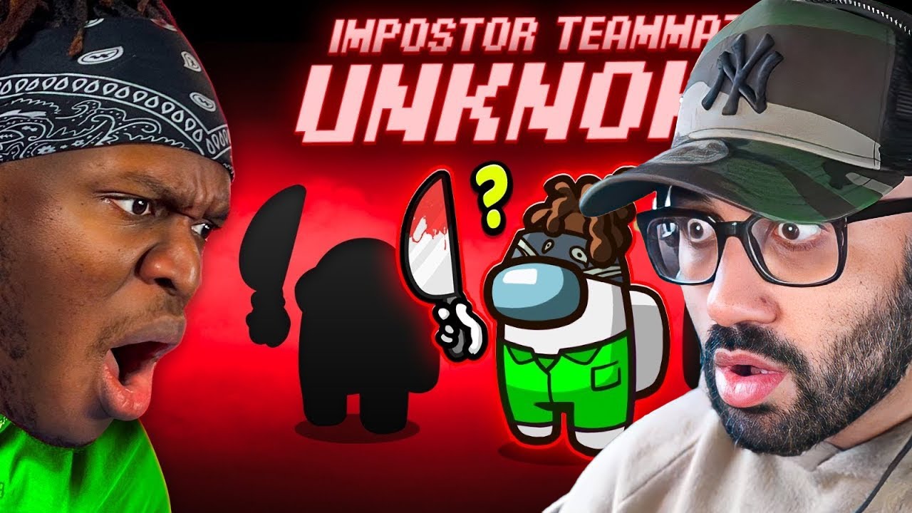 VIZ REACTS TO SIDEMEN AMONG US BUT THE IMPOSTOR DOESN'T KNOW WHO THEIR TEAMMATE IS