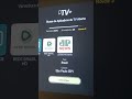 Tela de busca de aplicativos "canais" da TV 3.0 Receptor Aquário DTV+