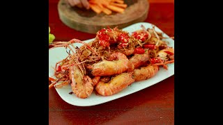 Fried lobster with chili - yummy yummy - Simple Life Cooking