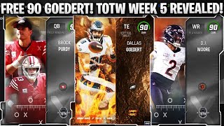 FREE ANGRY RUNS GOEDERT! ALL TOTW WEEK 5 PLAYERS REVEALED!