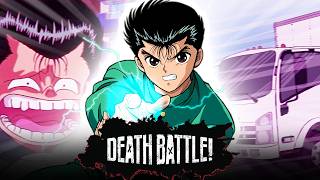 Yusuke is only Truck Level 😜🛻 | Yu Yu Hakusho in DEATH BATTLE!