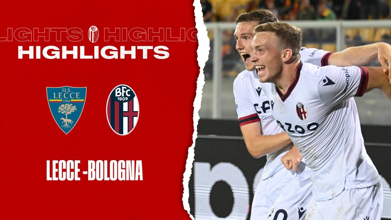 LecceBologna Highlights YouTube